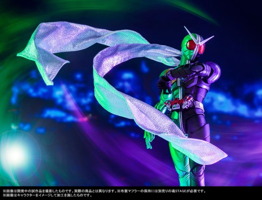 S.H.Figuarts（真骨雕制法）   假面骑士双骑 疾风王牌形态 风都侦探改编动画纪念版
