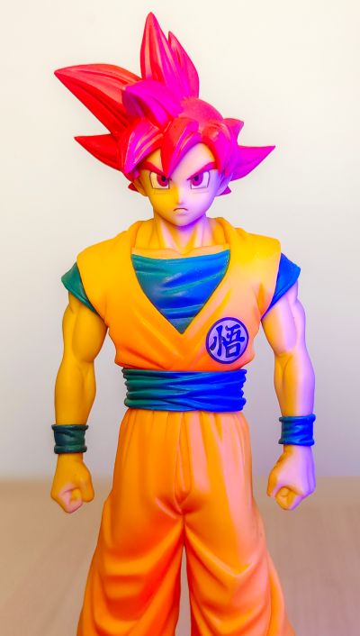 DXF 手办 龙珠Z 神と神 孙悟空超サイヤ人ゴッド 