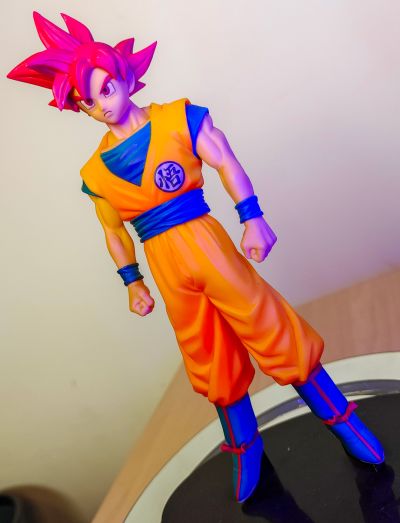 DXF 手办 龙珠Z 神と神 孙悟空超サイヤ人ゴッド 