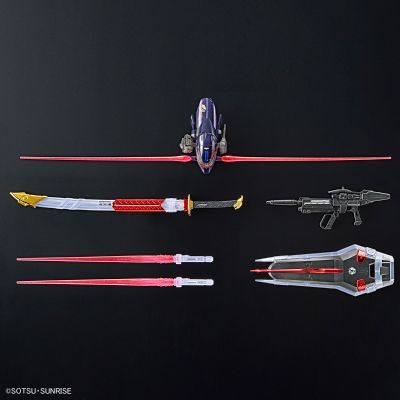 MG 高达基地限定   异端高达红色机(翔翼型装备) 电镀骨架/透明配色