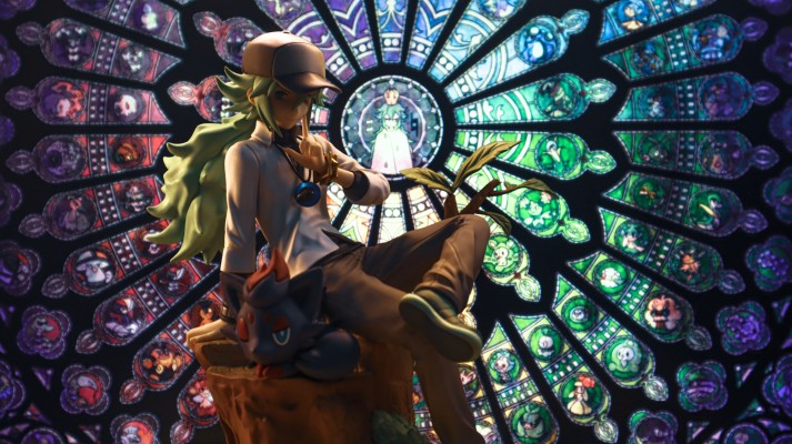 宝可梦 黑/白  N＆索罗亚