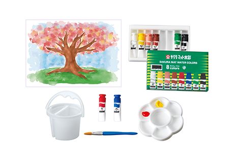 那个时候，我和樱花彩色文具