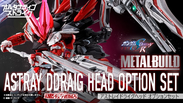 METAL BUILD 机动战士高达SEED ASTRAY R 异端高达 红龙头 配件套装