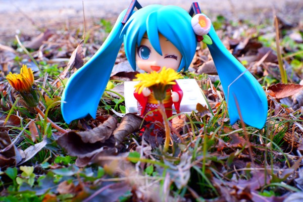 粘土人 #333  初音未来 浴衣 夏椿