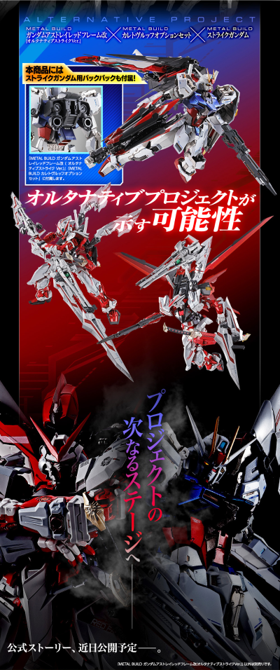 METAL BUILD 机动战士高达SEED ASTRAY系列 异端高达红色机改 (新生强袭版)