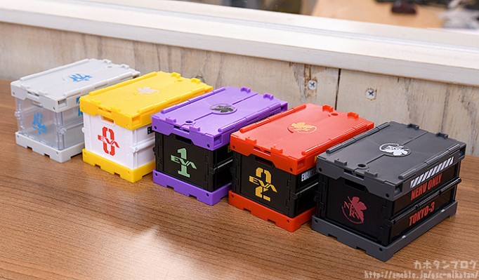 粘土人配件系列 新世纪福音战士新剧场版 EVA折叠收纳箱