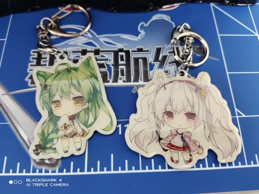 碧蓝航线 SD手办 第一弹 拉菲 与 明石