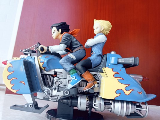 デスクトップリアルマッコイ 龙珠Z 04 人造人间17号＆18号