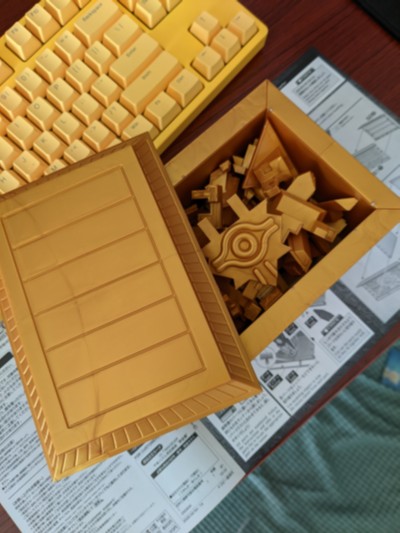 ULTIMAGEAR 游戏王 千年积木用收纳箱 黄金柜