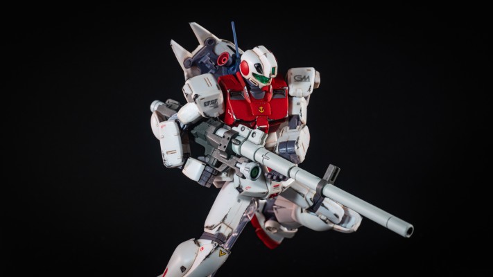 ROBOT魂 机动战士高达0080 口袋里的战争 	RGM-79GS 吉姆指挥型（宇宙战式样） ver. A.N.I.M.E.