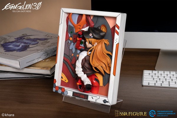 新世纪福音战士新剧场版：Q 式波·明日香·兰格雷 战斗服Ver. 立体相框