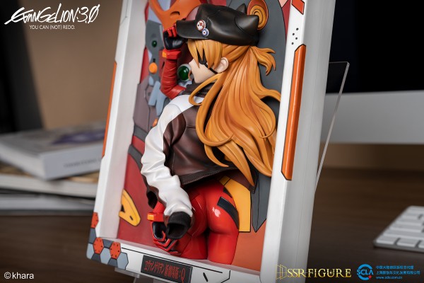 新世纪福音战士新剧场版：Q 式波·明日香·兰格雷 战斗服Ver. 立体相框