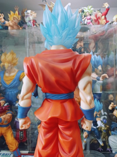 巨型系列 龙珠超 超级赛亚人之神超级赛亚人 孙悟空 彩透版