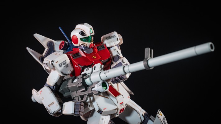 ROBOT魂 机动战士高达0080 口袋里的战争 	RGM-79GS 吉姆指挥型（宇宙战式样） ver. A.N.I.M.E.