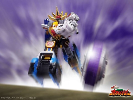 SMP [SHOKUGAN MODELING PROJECT]  百兽战队牙吠连者 百兽合体 牙吠力王/牙吠犀牛 & 牙吠凯鼠