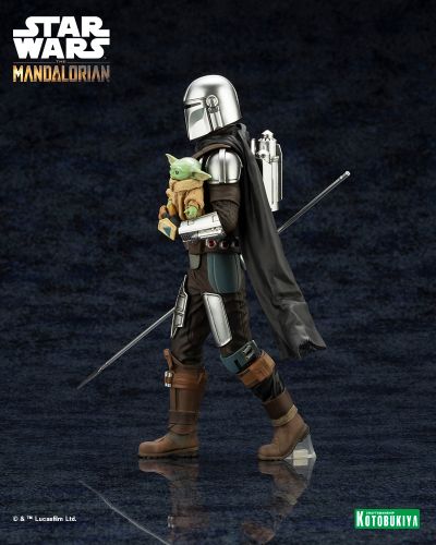 ARTFX+ 星球大战：曼达洛人 曼达洛人 与 古古 与 贝斯卡长矛