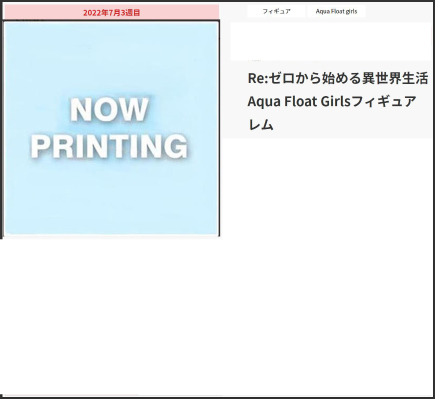 AFG   Re：从零开始的异世界生活  蕾姆