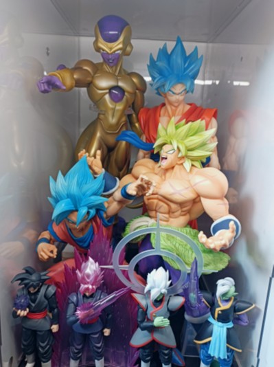 巨型系列 龙珠超 超级赛亚人之神超级赛亚人 孙悟空 彩透版