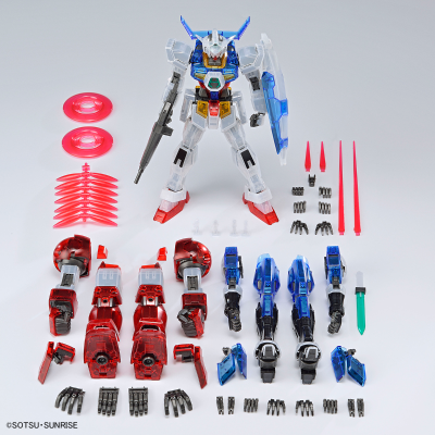 MG   高达基地限定 机动战士高达AGE 高达AGE-1 换装系统组合 [透明配色]