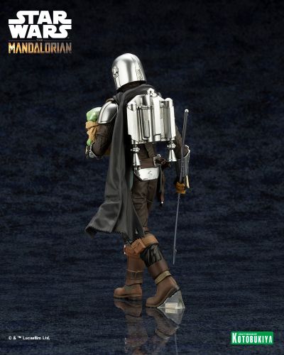 ARTFX+ 星球大战：曼达洛人 曼达洛人 与 古古 与 贝斯卡长矛