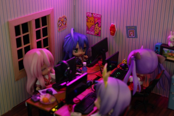 粘土人  #054b TV动画 幸运星 柊司 通常版