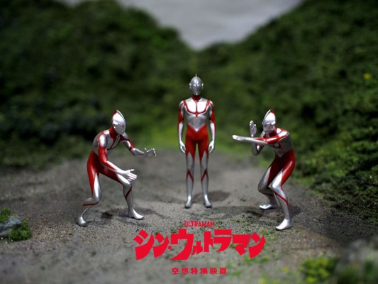 电影 新·奥特曼 科幻特摄电影系列模型