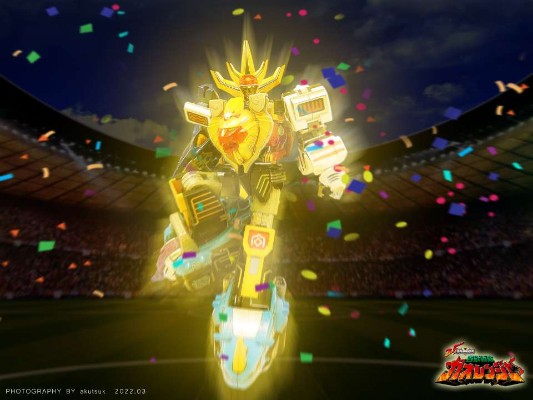 SMP [SHOKUGAN MODELING PROJECT] 百兽战队牙吠连者 百兽合体 牙吠猎人