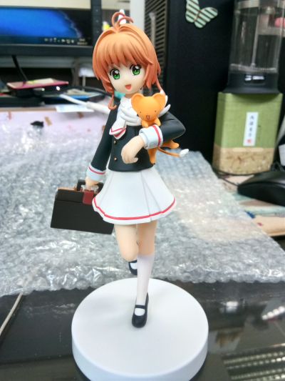 Special手办 百变小樱魔术卡 透明卡牌篇 木之本樱 友枝中学校服