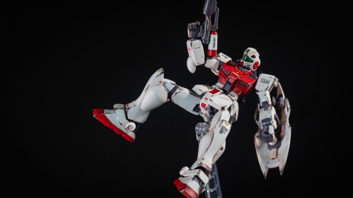 ROBOT魂 机动战士高达0080 口袋里的战争 	RGM-79GS 吉姆指挥型（宇宙战式样） ver. A.N.I.M.E.