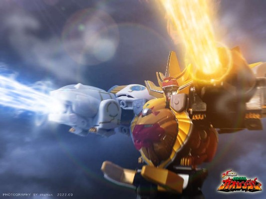 SMP [SHOKUGAN MODELING PROJECT]  百兽战队牙吠连者 百兽合体 牙吠力王/牙吠犀牛 & 牙吠凯鼠