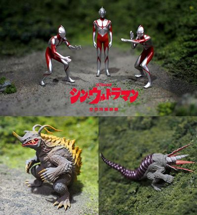 电影 新·奥特曼 科幻特摄电影系列模型