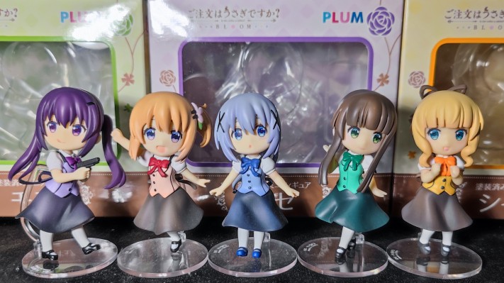 迷你手办系列 请问您今天要来点兔子吗？BLOOM 保登心爱