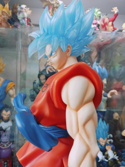 巨型系列 龙珠超 超级赛亚人之神超级赛亚人 孙悟空 彩透版