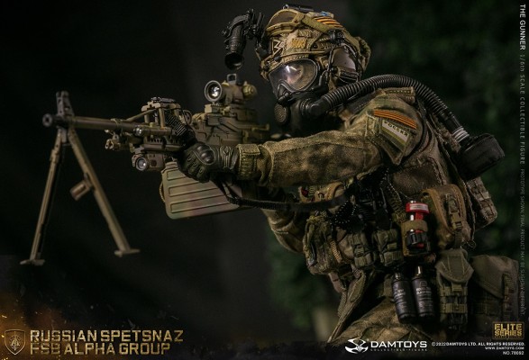NO.78092 俄罗斯联邦安全局 阿尔法小组 机枪手