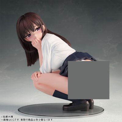 蹲下的JK