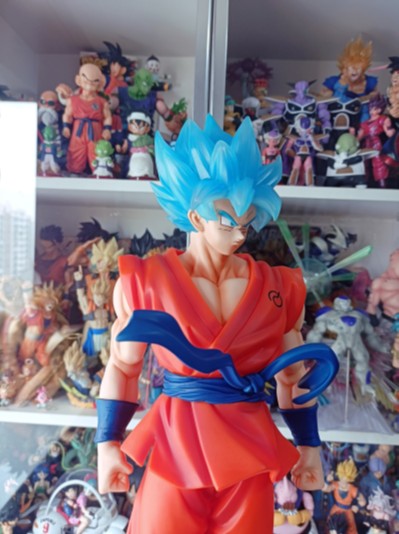 巨型系列 龙珠超 超级赛亚人之神超级赛亚人 孙悟空 彩透版