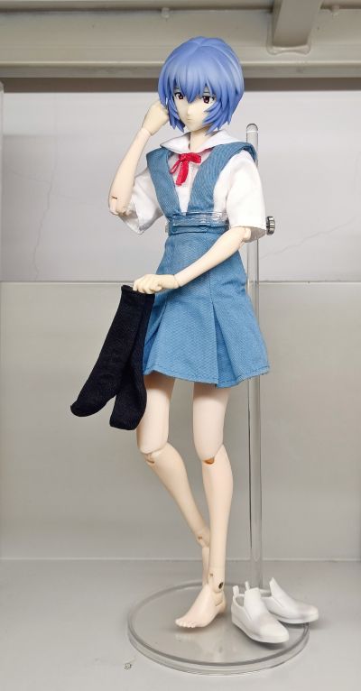 REAL ACTION HEROES-499 EVA破 绫波丽 制服版(EVA)