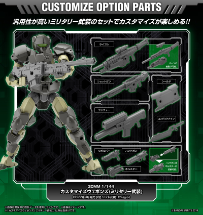 30MM 自定义武装（军事武器）