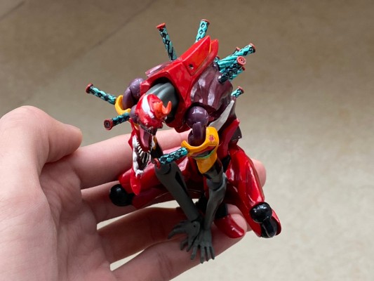 LEGACY OF REVOLTECH LR-035 福音战士新剧场版: 破  EVA二号机 兽化第2形态