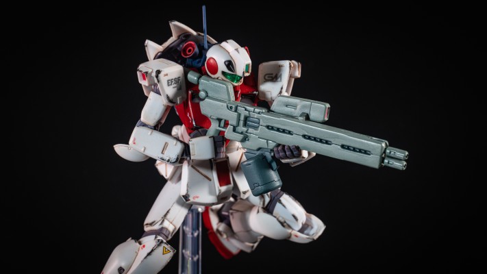 ROBOT魂 机动战士高达0080 口袋里的战争 	RGM-79GS 吉姆指挥型（宇宙战式样） ver. A.N.I.M.E.