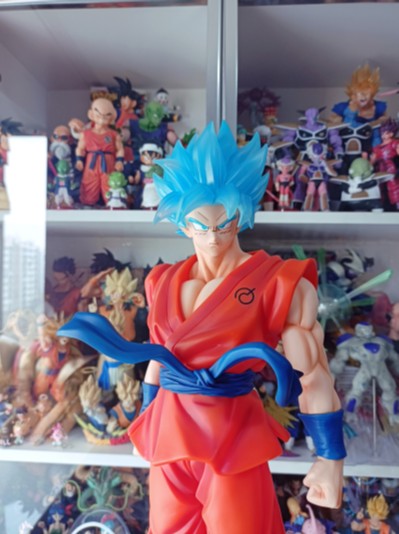 巨型系列 龙珠超 超级赛亚人之神超级赛亚人 孙悟空 彩透版