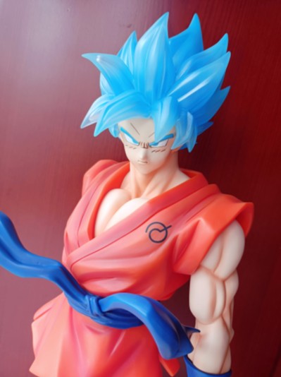 巨型系列 龙珠超 超级赛亚人之神超级赛亚人 孙悟空 彩透版