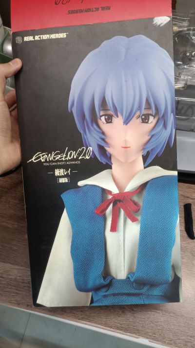 REAL ACTION HEROES-499 EVA破 绫波丽 制服版(EVA)