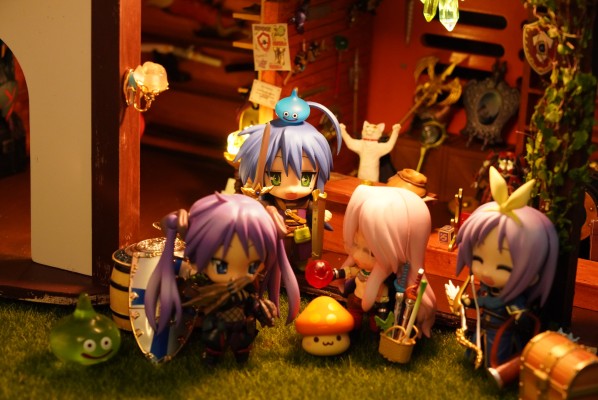 迷你黏土人 幸运星 高良美幸 School Uniform 