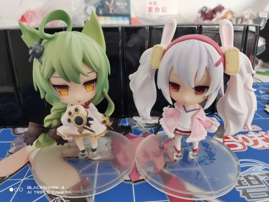 碧蓝航线 SD手办 第一弹 拉菲 与 明石