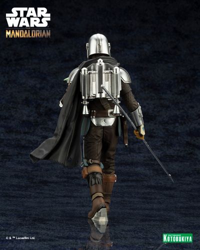 ARTFX+ 星球大战：曼达洛人 曼达洛人 与 古古 与 贝斯卡长矛