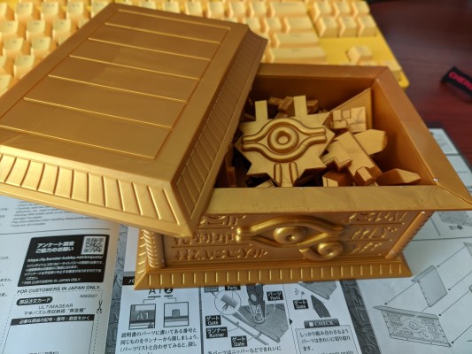 ULTIMAGEAR 游戏王 千年积木用收纳箱 黄金柜