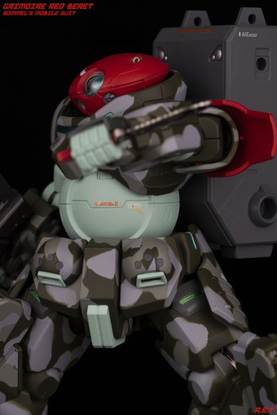 HGBD 高达创形者  红色贝雷帽格里摩亚