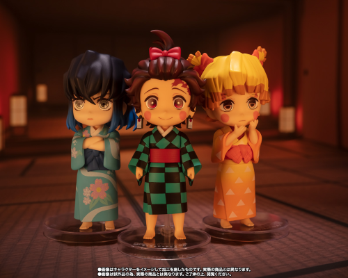 Figuarts mini 鬼灭之刃 炭子・善子・猪子 -游郭篇套装-