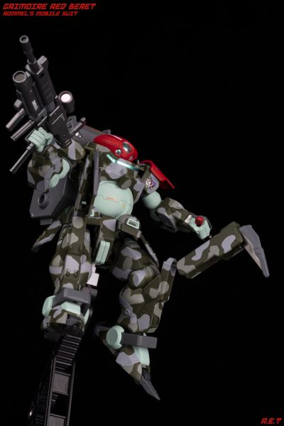 HGBD 高达创形者  红色贝雷帽格里摩亚